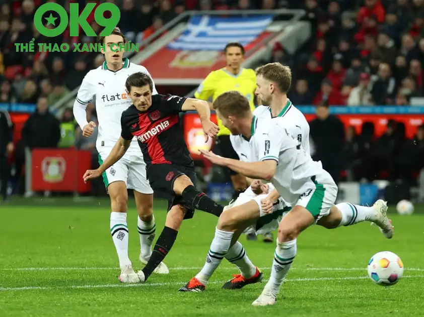 Bayer Leverkusen sẵn sàng nghênh chiến Gladbach (Ảnh: Bundesliga)